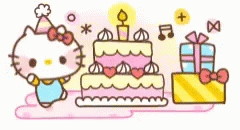 Hello Kitty Happy Birthday GIF - Hello Kitty Happy Birthday GIFs