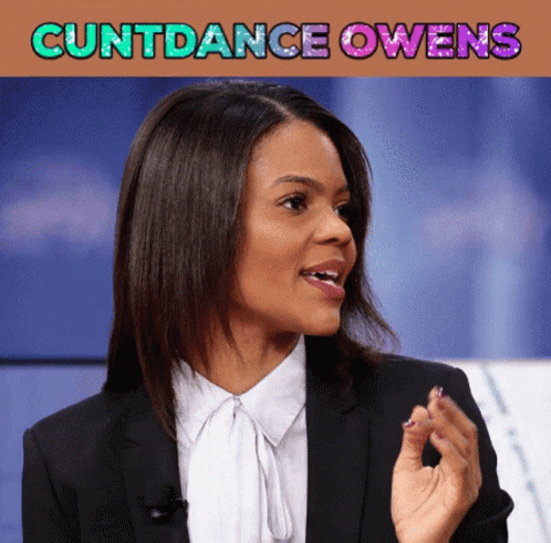 Candace Owens Cuntdance Owens GIF - Candace Owens Cuntdance Owens Maga GIFs