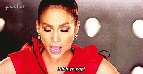 I Luh Ya Papi Papi GIF - I Luh Ya Papi J Lo Jennifer Lopez GIFs