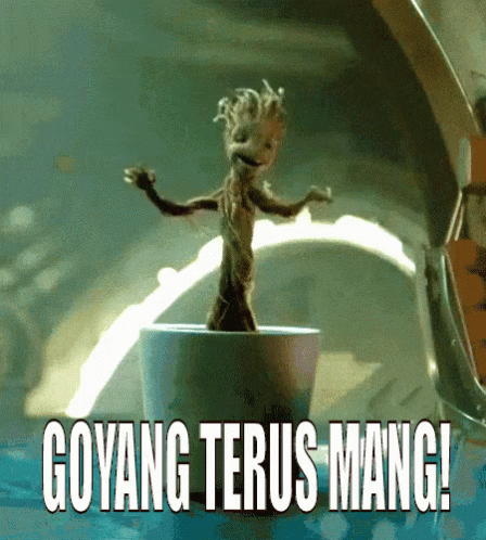 Baby Groot Joget GIF - Groot Joget Goyang GIFs