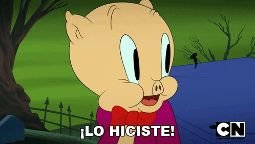 Lo Hiciste Porky GIF - Lo Hiciste Porky Looney Tunes GIFs