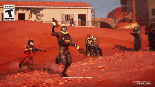 a video game called fortnite is being advertised for a teen audience