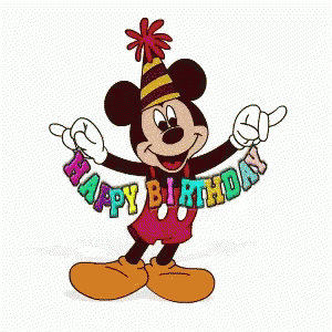 Happy Birthday Mickey Mouse GIF - Happy Birthday Mickey Mouse GIFs