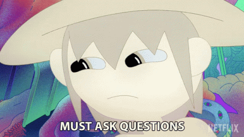 Must Ask Questions Clancy GIF - Must Ask Questions Clancy The Midnight Gospel GIFs
