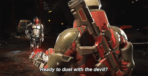 Injustice Red Hood GIF - Injustice Red Hood Ready To Duel With The Devil GIFs