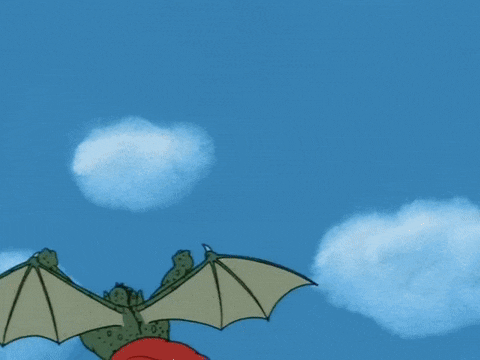 a cartoon of a person holding a bat in their hands