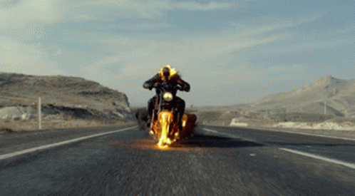 Ghost Rider GIF - Ghost Rider Bike GIFs
