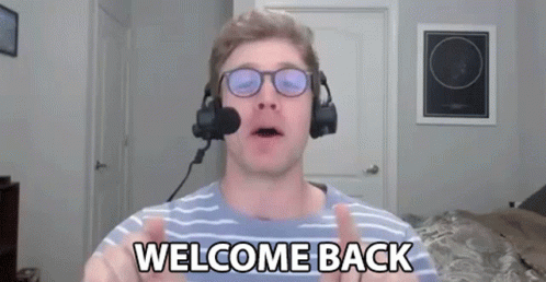 Welcome Back Dave Olson GIF - Welcome Back Dave Olson Dolson GIFs