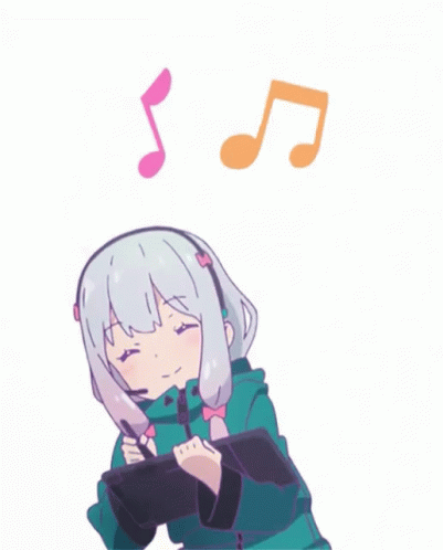 Anime Singing GIF - Anime Singing Making A Song GIFs