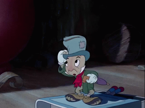 Jiminy Cricket Disney GIF - Jiminy Cricket Disney Pinocchio GIFs
