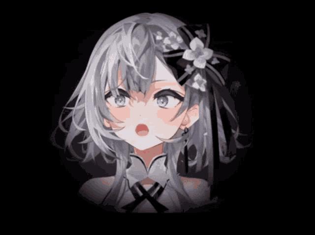 a girl with a target in her eye