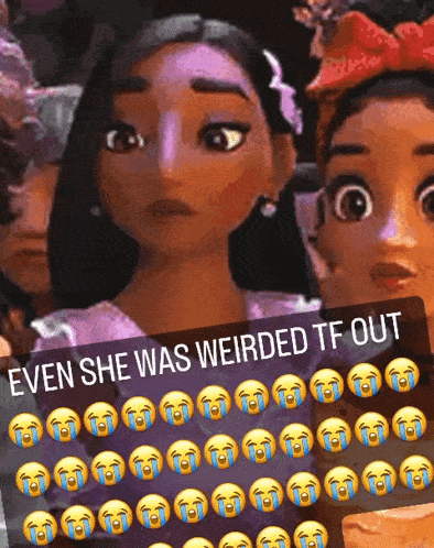 Even She Was Weirded Tf Out Isabela GIF - Even She Was Weirded Tf Out Isabela Kelnrey GIFs