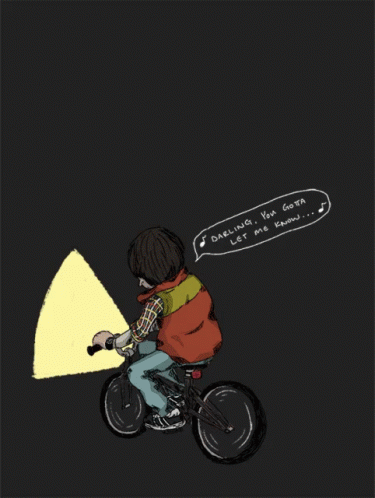 Stranger Things Should I Stay Or Should I Go GIF - Stranger Things Should I Stay Or Should I Go Bike GIFs