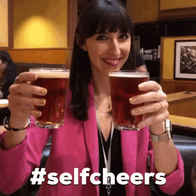 Self Cheers Cheers GIF - Self Cheers Cheers Toast GIFs