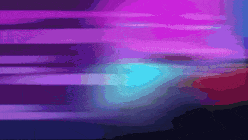 a purple and blue background with a few lines of light