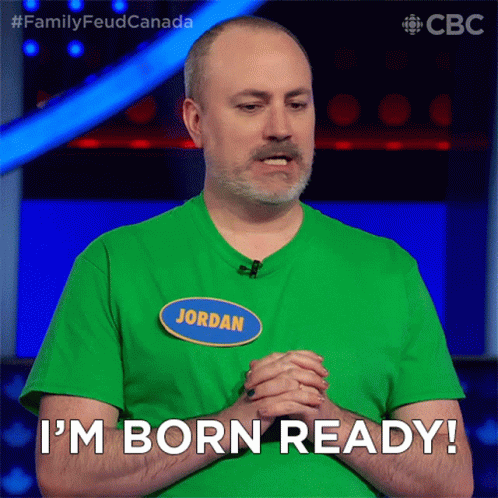 Im Born Ready Family Feud Canada GIF - Im Born Ready Family Feud Canada Im Ready GIFs