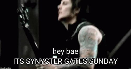 Synyster Gates Sunday Syn Gates GIF - Synyster Gates Sunday Synyster Gates Syn Gates GIFs