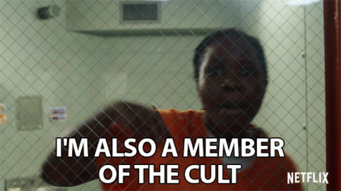 Im Also A Member Of The Cult Cult Member GIF - Im Also A Member Of The Cult Cult Member Follower GIFs