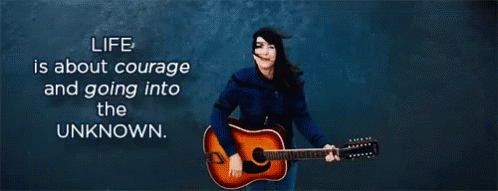 Courage GIF - The Secret Life Of Walter Mitty Guitar Life GIFs