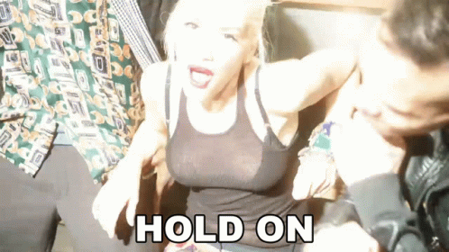 Hold On Gwen Stefani GIF - Hold On Gwen Stefani No Doubt GIFs