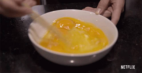 Eggs Stirring Eggs GIF - Eggs Stirring Eggs Chopsticks GIFs