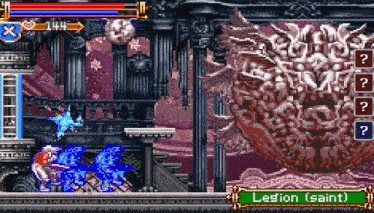 a video game with legion ( saint ) written on the screen