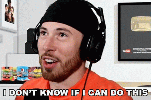 I Dont Know If I Can Do This Joblessgarrett GIF - I Dont Know If I Can Do This Joblessgarrett I Might Not Be Able To Make It GIFs