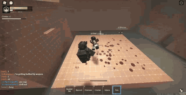 a screenshot of a video game that says i 'm getting bullied by women at the top
