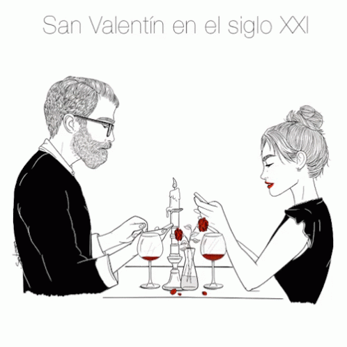 San Valentín En El Siglo Xxi GIF - San Valentin Valentin Amor Y Amistad GIFs