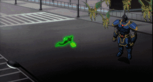 Darkseid Green Lantern GIF - Darkseid Green Lantern Punch GIFs