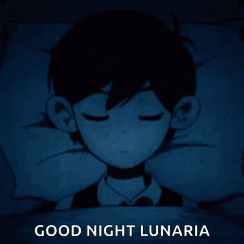 Omori Lunaria GIF - Omori Lunaria Goodnight GIFs