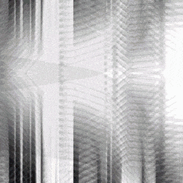 a black and white image of a geometric pattern on a white background