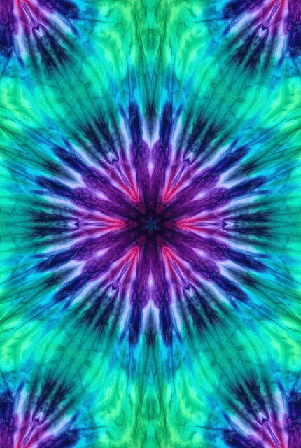 a tie dye pattern with a purple center