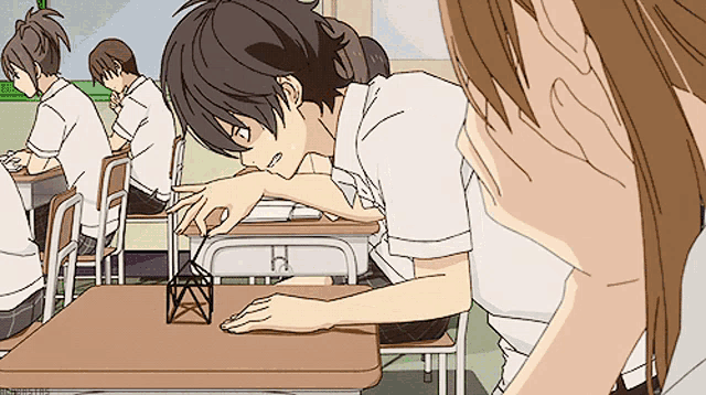 Tonari No Kaibutsu Kun My Little Monster GIF