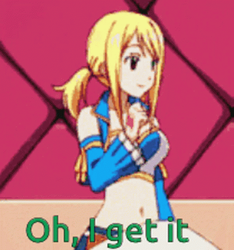 Fairy Tail Lucy GIF - Fairy Tail Lucy Oh GIFs