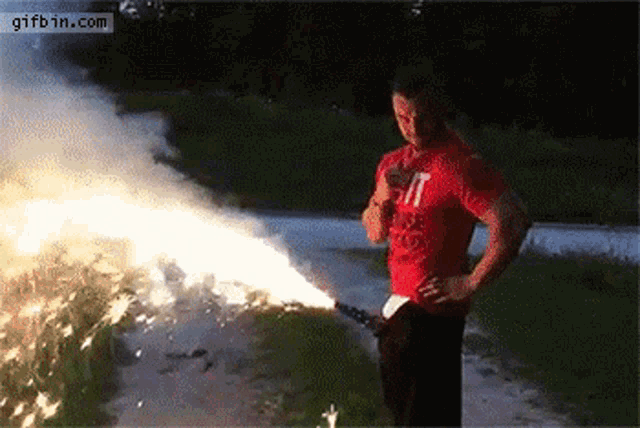 Firework Dont Try This GIF - Firework Dont Try This Idiot GIFs