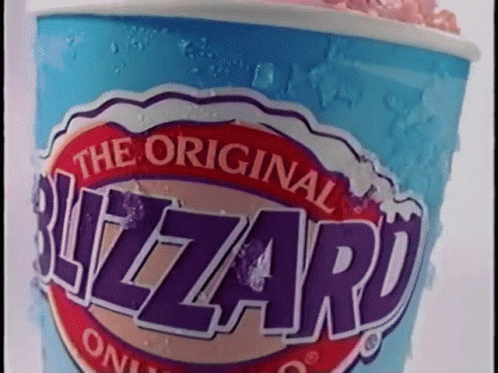 Dairy Queen Bubble Tape Blizzard GIF - Dairy Queen Bubble Tape Blizzard Ice Cream GIFs
