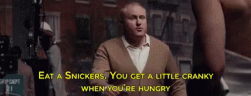 Snickers Cranky GIF - Snickers Cranky Hungry GIFs