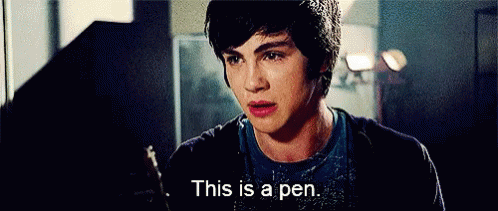 Percy Jackson Pen GIF