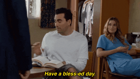 David And Alexis Rose GIF