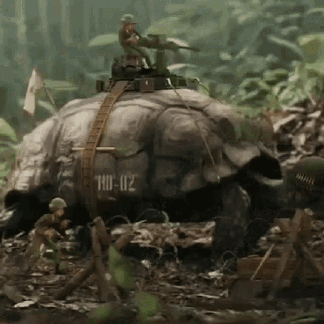 War Turtle GIF - War Turtle Gun GIFs