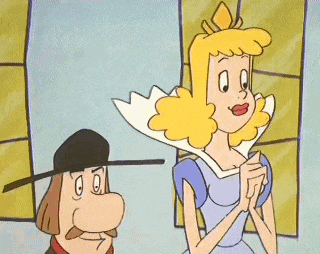 a man and a woman are standing next to each other in front of a window .