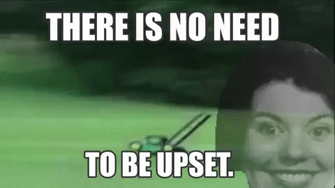 Flying Lawn Mower There Is No Need To Be Upset GIF - Flying Lawn Mower There Is No Need To Be Upset Omw GIFs
