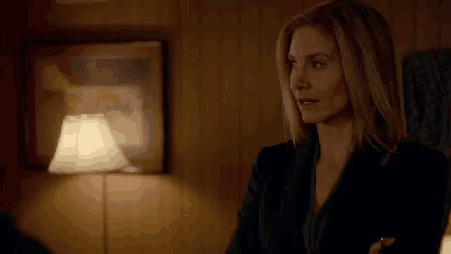 a woman says " that 's not what this is " in a room