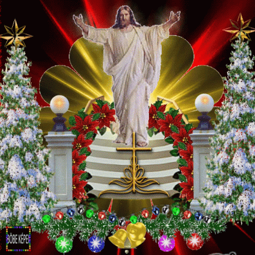 Boldog Karácsonyt Jesus GIF - Boldog Karácsonyt Jesus GIFs