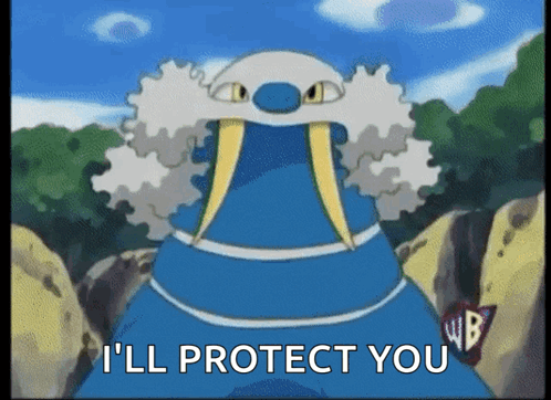 Quagsire Quagsire Protects GIF - Quagsire Quagsire Protects Protect GIFs