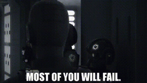 Star Wars Most Of You Will Fail GIF - Star Wars Most Of You Will Fail Some Of You May Fail GIFs