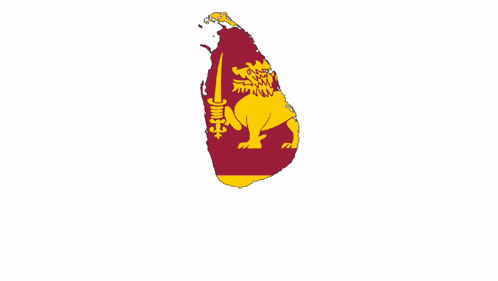 a map of sri lanka with a lion on it and the words keep sri lanka undivided