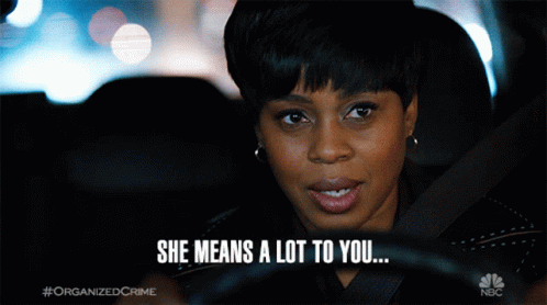 She Means A Lot To You Captain Benson Ayanna Bell GIF - She Means A Lot To You Captain Benson Ayanna Bell Elliot Stabler GIFs