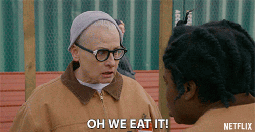Oh We Eat It Hungry GIF - Oh We Eat It Hungry Snack GIFs